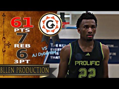 Throwback: #2 Darryn Peterson 61 Points vs #1 AJ Dybantsa 49 Points EPIC DUEL Highlights｜2025.02.08