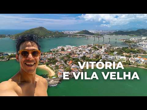 VITÓRIA E VILA VELHA no ESPÍRITO SANTO - QUE SUPRESA BOA FINALMENTE CONHECER!