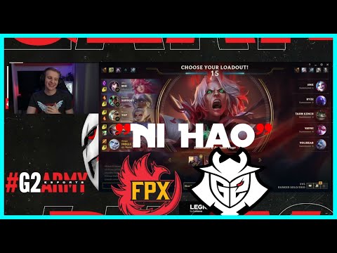 G2 Jankos Story of How G2 Lost to FPX | 2019 World Championship