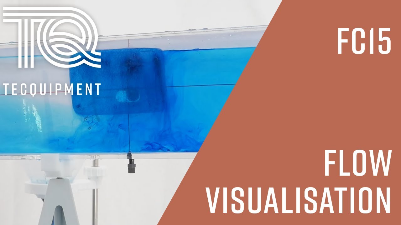 Flow Visualisation FC15 Channel Demonstration | Visualise Fluid Dynamics with TecQuipment