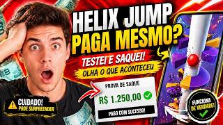 HELIX JUMP PAGA MESMO  TESTEI E FIZ SAQUE AO VIVO… FUNCIONA OU É GOLPE