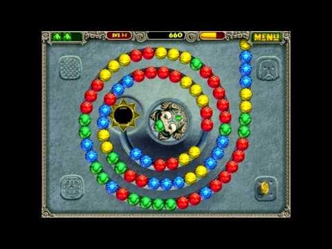 Zuma Deluxe - Max Chain x38 (level 1-1)
