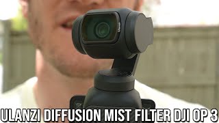 Ulanzi Dark Mist Diffusion Filter DJI Osmo Pocket 3