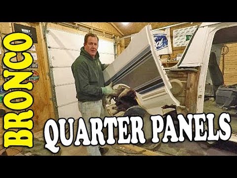 Quarter PANEL Removal On The Ford BRONCO Project