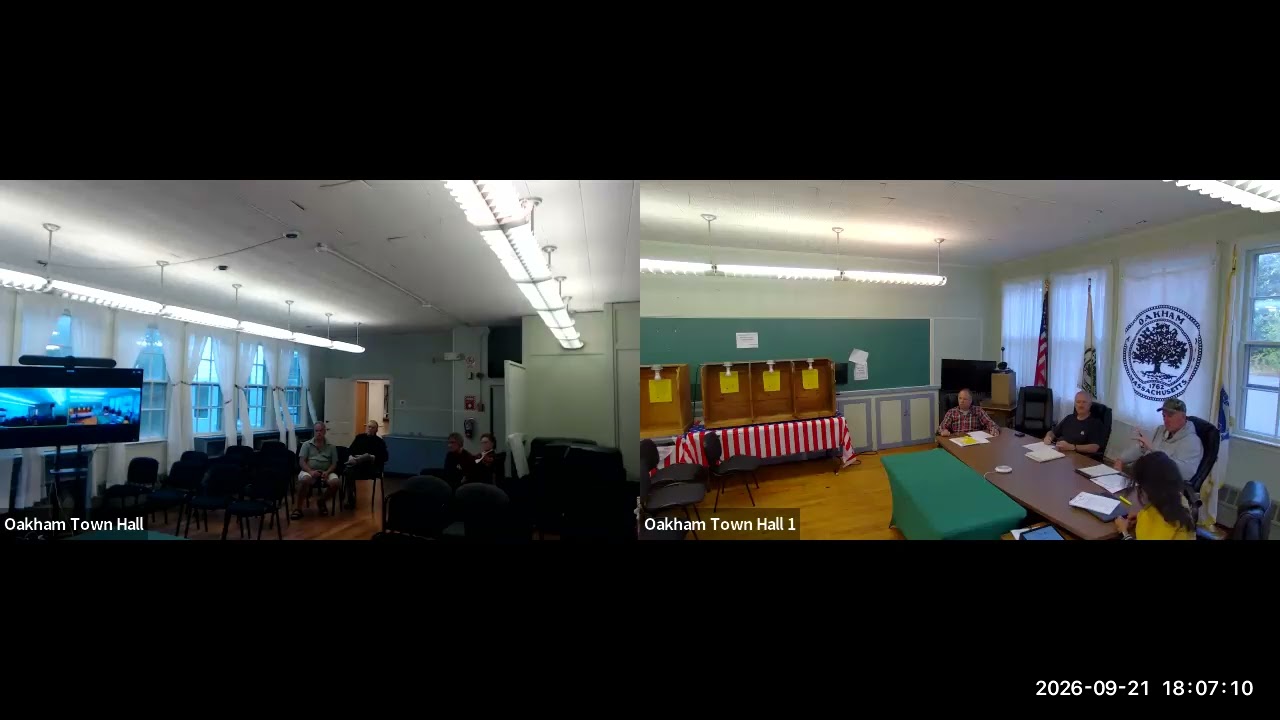 From the Select Board