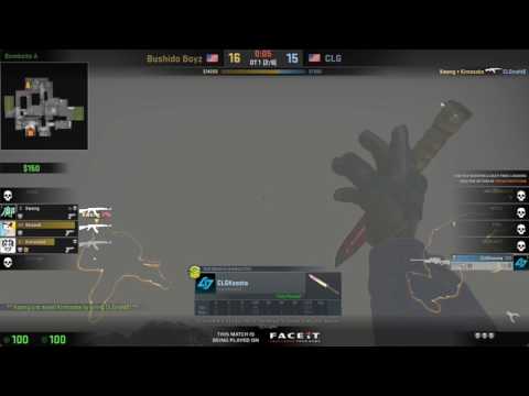 koosta 1v3 clutch with knife kill vs Bushido Boyz [ Americas Minor ]