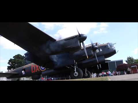 Just Jane NX611 Lancaster - Start Up & Taxi