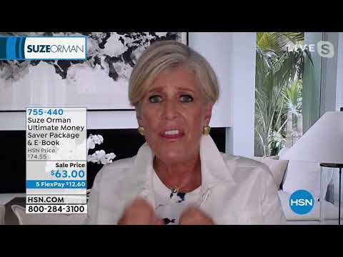 Suze Orman Ultimate Money Saver Package   EBook