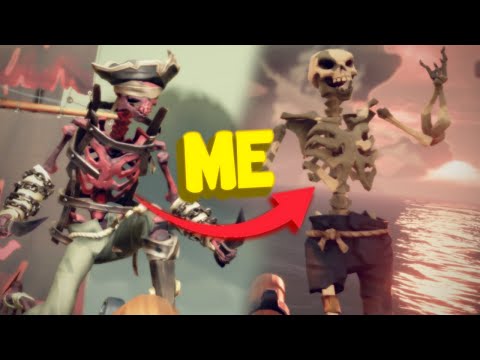 SALTY CREW Trolled by FAKE Skeleton | Sea of thieves
