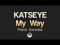 KATSEYE 캣츠아이 My Way Karaoke