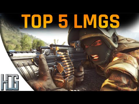 BF4 Top 5 Best LMGs! - Battlefield 4