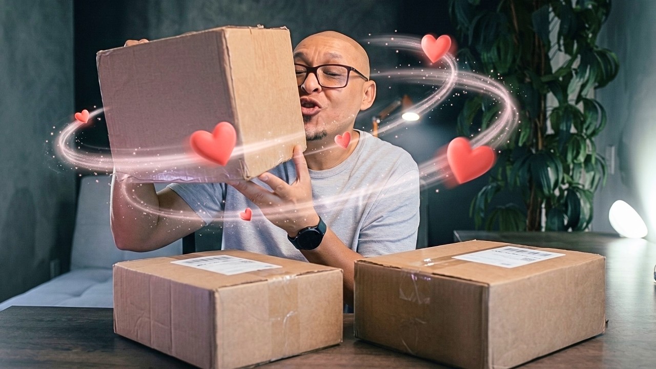 Unboxing! São os sonhos dos criadores de conteúdo! 😮