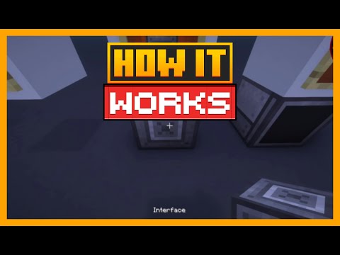 HOW THE INTERFACE WORKS IN MINECRAFT WITH REFINED STORAGE