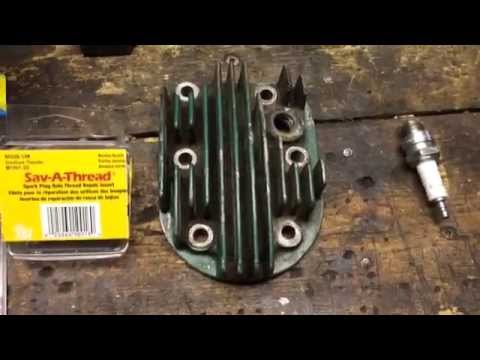 SPARK PLUG PORT REPAIR (HeliCoil Sav-A-Thread)