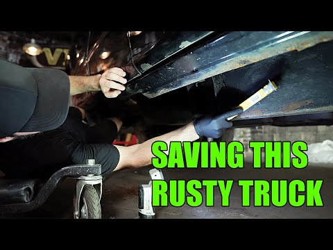 Saving Our Truck from Surface Rust with Dupli-Color® Professional Undercoating [GARAGE BOSS]