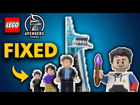LEGO Avengers Tower: The ULTIMATE Review & Customization Showcase