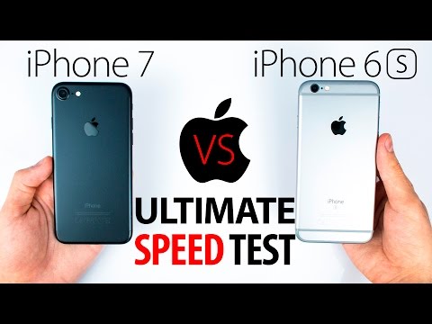 iPhone 7 VS 6S - The ULTIMATE SPEED Test!