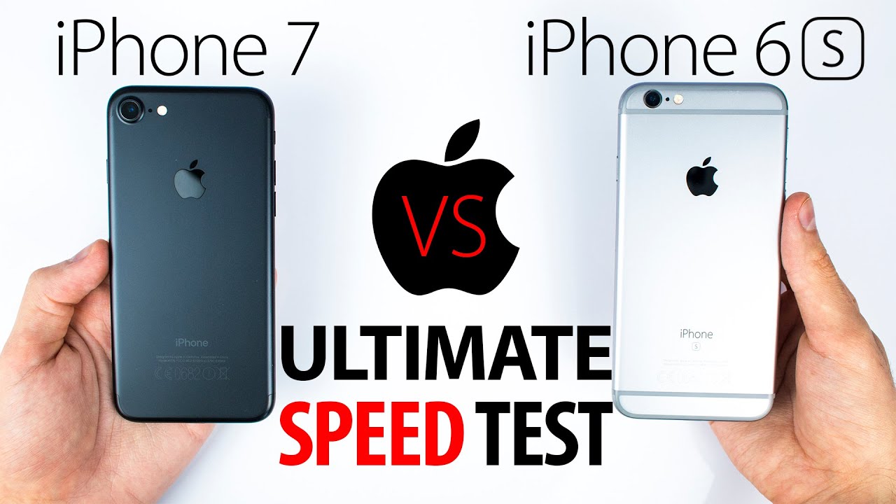 iPhone 7 VS 6S - The ULTIMATE SPEED Test!
