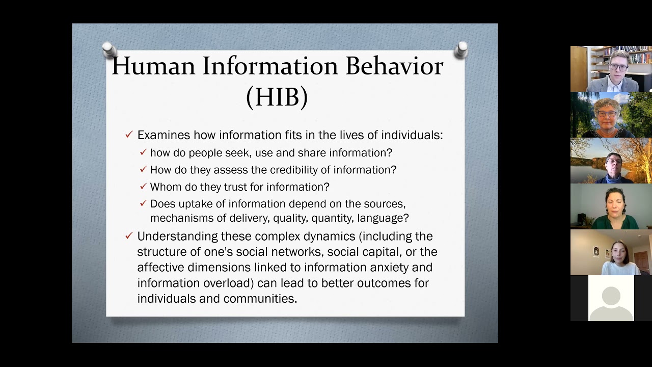 Nadia Caidi's presentation