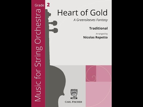 Heart of Gold: A Greensleeves Fantasy (YAS220) arr. Nicolas Repetto