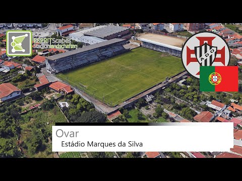 Estádio Marques da Silva | AD Ovarense | 360° Rotation | Google Earth