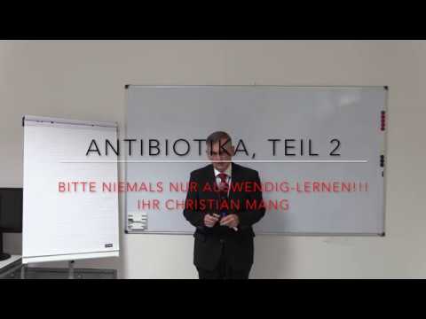 31. Antibiotika, Teil 2, Penicillin, "die Mutter" aller Antibiotika, NKLM Nr. 16.5.1.61b)