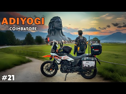 A Magical Ride to Adiyogi | Bandipur Forest & Elephant Encounters | EP.21
