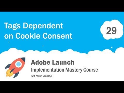 Cookie Consent Form Implementation in Adobe Launch Video