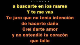 Te me vas - Karaoke Profesional