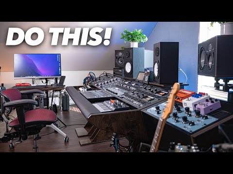 TOP 5 TIPS for a Recording STUDIO SESSION | Setup
