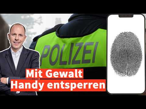 Video Thumbnail: BGH: Polizei darf mit Gewalt Dein Handy entsperren! | Anwalt Christian Solmecke