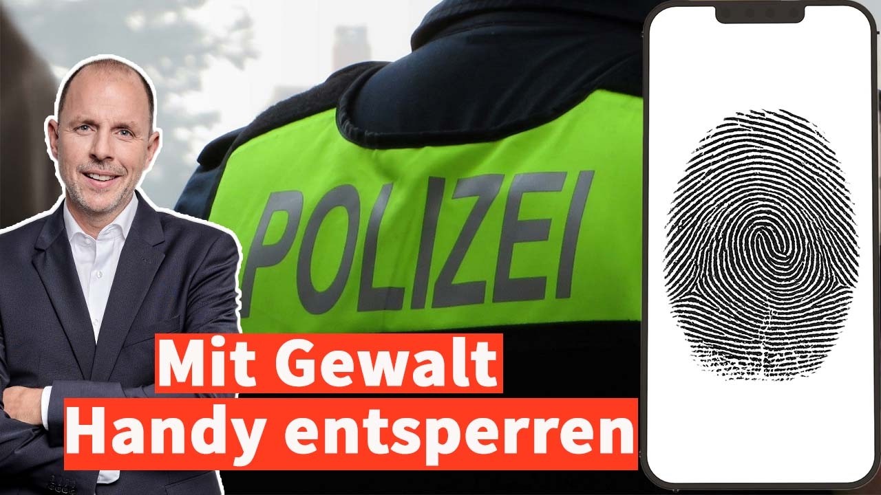 BGH: Polizei darf mit Gewalt Dein Handy entsperren! | Anwalt Christian Solmecke