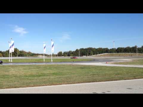 Noyes best drift on wet skid pad