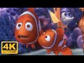Finding Nemo 2003 Nemos First Day At School Nemo Goes To School Remastered 4K 60FPS