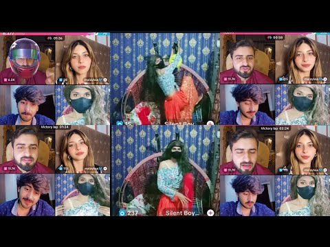 Haider Shah Live With Silent Boy, Lery Khan And Malaykaa ❤️ | Silent Boy Dance Punishment | Part 2