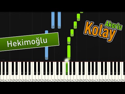Hekimoğlu | Akorlu Kolay Piyano - Nasıl Çalınır