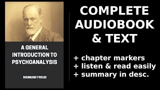 A General Introduction to Psychoanalysis (1/2) 🥇 By Sigmund Freud. FULL Audiobook