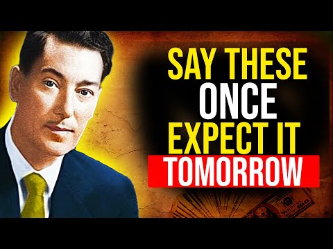 Say This 1 Sentence to Manifest Large Sums of Money in 24 Hours | Neville Goddard