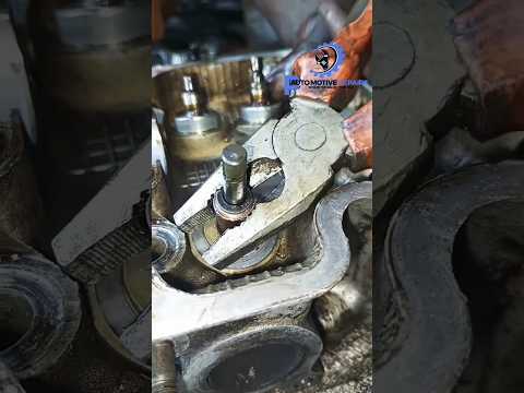 Valves seal replacement. #automobile #subscribetomychannel