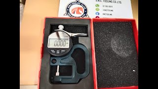 รีวิว Digital-Dial Thickness Gauge 316-101 ( Apoliz ) เครื่องวัดความหนากระดาษ,ฟิลม์