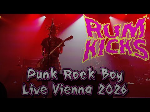 RUMKICKS (럼킥스) - Punk Rock Boy - Live Arena Wien - 15.01.2026 Vienna 4K