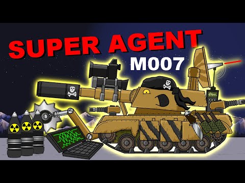 "Special Agent M007" Cartoons about tanks