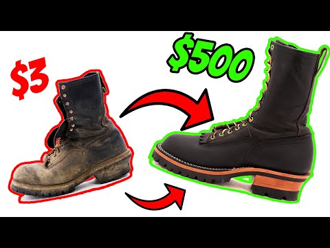 Red Wing REBUILD - Turning Red Wing Loggers into NICKS - ICONIC Rebuilds