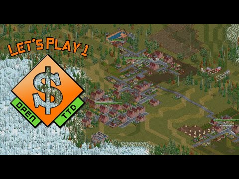 Lasst uns gemeinsam ein Transport Imperium aufbauen - 001 | Deutsch | Let's Play | OpenTTD