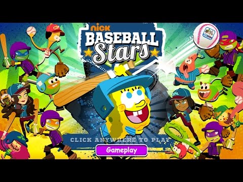 Nick Baseball Stars - Teenage Mutant Baseball Turtles (Tournament Gameplay) Video