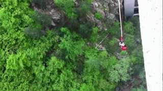 preview picture of video 'Bungee jump from Klisura 75-80 m'