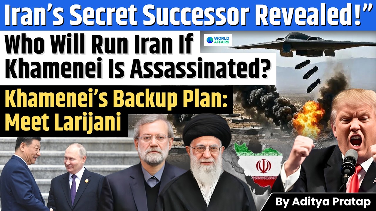 Who Is Ali Larijani? If Khamenei Is Killed, Who Leads Iran? Iran-US Conflict