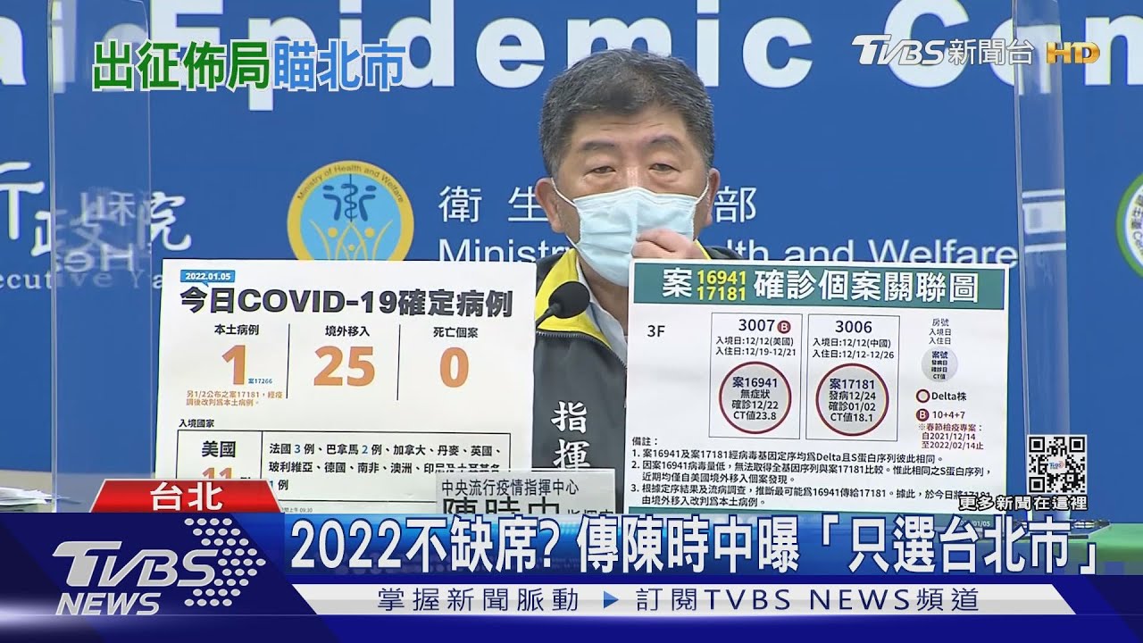 2022不缺席？　傳陳時中曝「只選台北市」