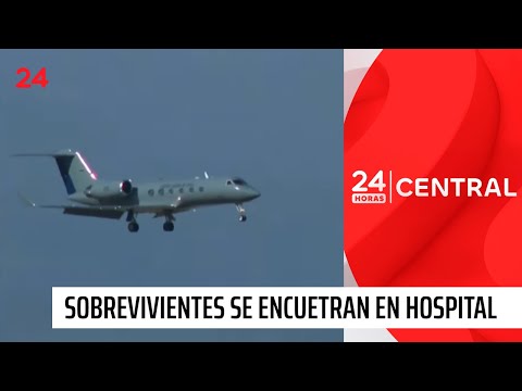 Sobrevivientes de accidente aéreo ya se encuentran en hospital de la FACh | 24 Horas TVN Chile