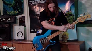 Iron Maiden - When Two Worlds Collide Bass Cover